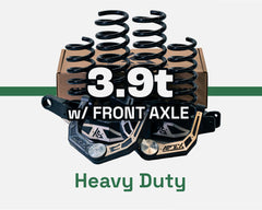 TSA Nissan Y62 Patrol GVM Upgrade – 3.99 T GVM (2” Lift + Front Axle Upgrade | APEX | EFS | Airbag Man | SSM Approved)