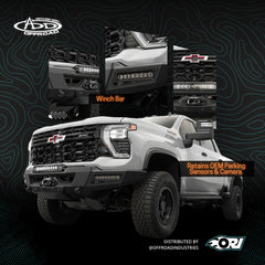 Addictive Desert Designs Phantom Winch Front Bar for 2024+ Chevy Silverado 2500/3500
