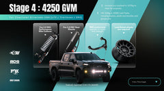ORI Stage 4 GVM Upgrade Package – Chevrolet Silverado 1500 LTZ & ZR2 (4250 KG GVM | FOX Performance Elite | BDS UCAs | ORI Leaf Packs | SSM Approved)