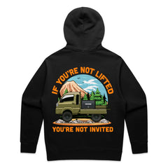 IF YOU'RE NOT LIFTED KEI TRUCK BLACK HOODIE