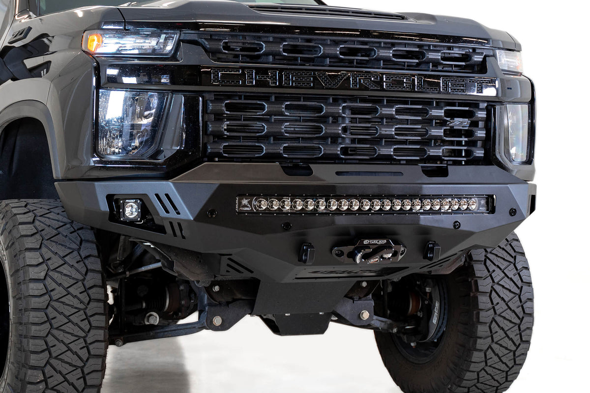 Addictive Desert Designs Stealth Fighter Bull Bar for 2020-2023 Chevrolet Silverado 2500HD
